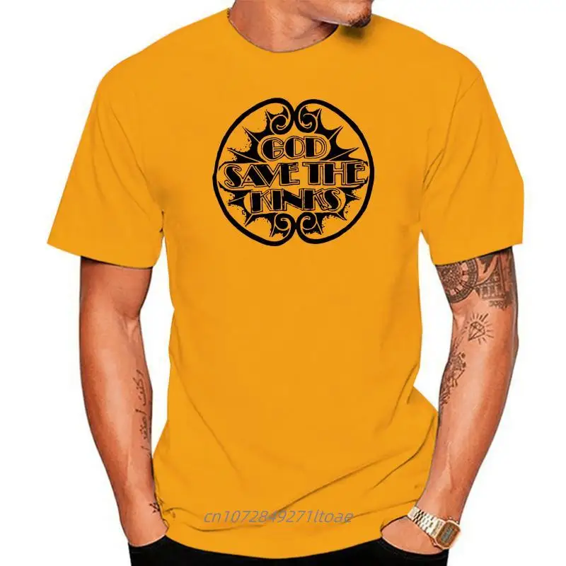 

TOP RARE God Save The Kinks Vintage Tour Concert Reprint Shirt 80's Size S - XXL