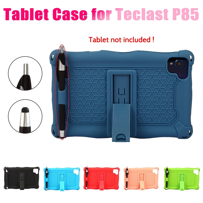 

For Teclast P85 Silicone Case 8 Inch Tablet Case Tablet Stand Protective Case for Telcast P85 Case with Pen