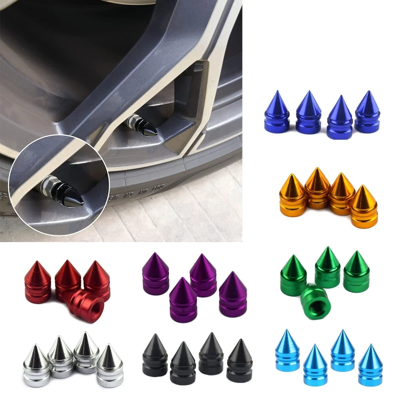 

4 шт., насадки на клапаны автомобильных шин