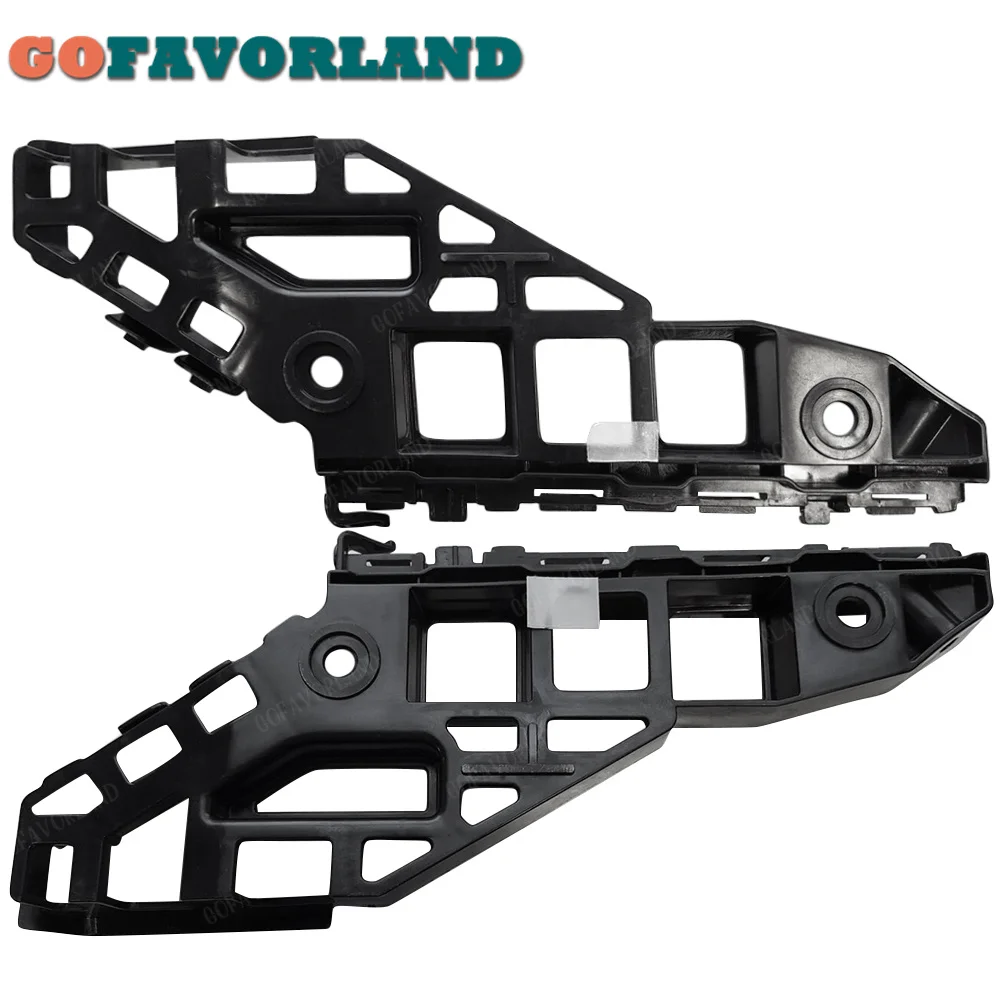 

Pair Front Left n/s & Right O/S Bumper Holder Bracket Black Plastic 1K8807184C 1K8807183C For VW Scirocco 2009-2014