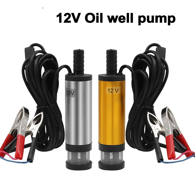 

12V 24V 5V DC Diesel Fuel Water Oil Car Camping Fishing Submersible Transfer Pump
