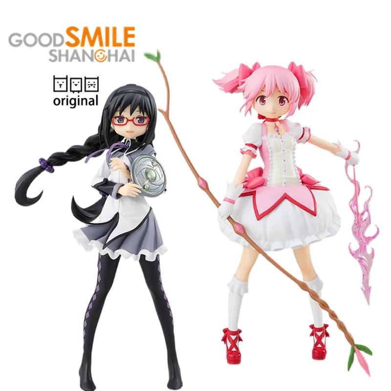 

IN Stock Good Smile Original Pop Up Parade Kaname Madoka Akemi Homura Puella Magi Madoka Magica GSC Anime Figure Model Toys Gift