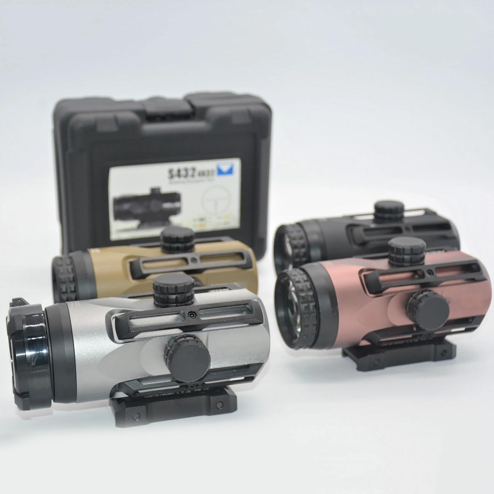 Оптический прицел S432 оптический с красной точкой тепловизор для охоты