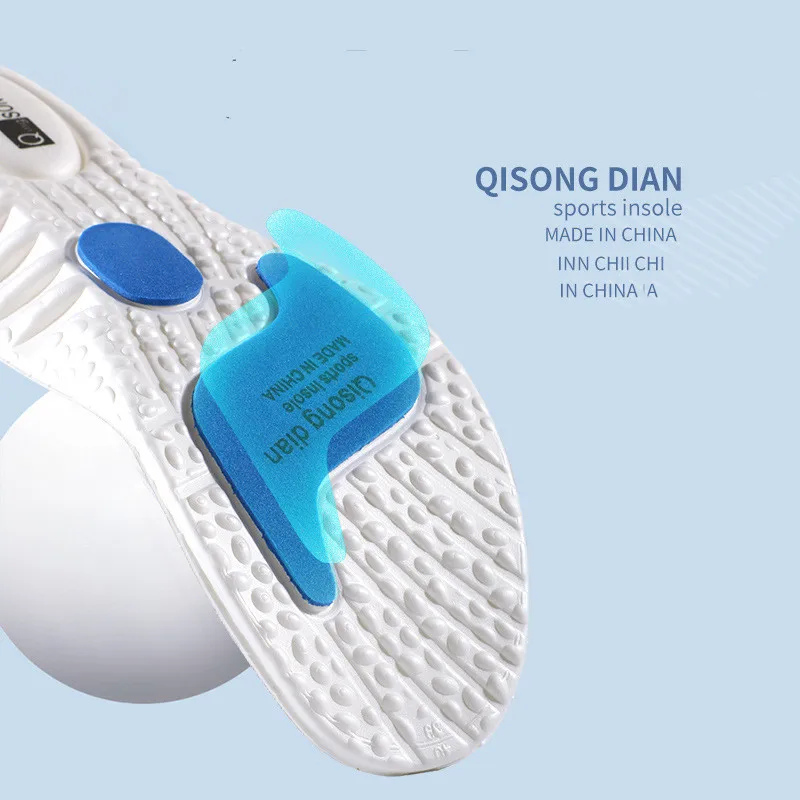 Eva Sports Insoles For Shoes Men Women Foot Pad Shock Absorption Sweat Deodorant Breathable Boost Zoom Shoe Pad Inserts Insoles