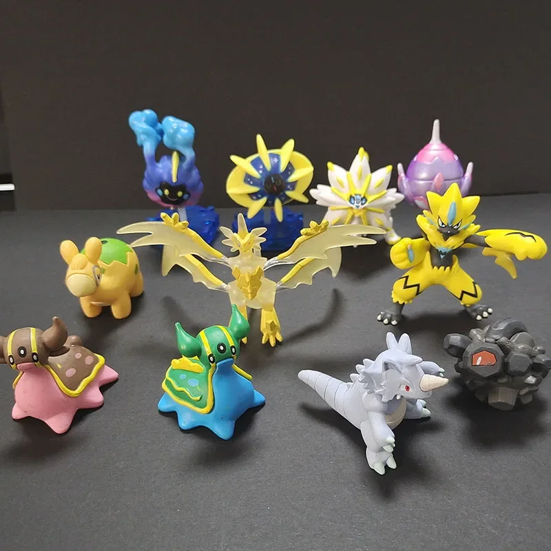 Pokemon Sword and Shield Пикачу Solgaleo Eevee кукла игрушка ПВХ фигурка модель Regigigas Groudon