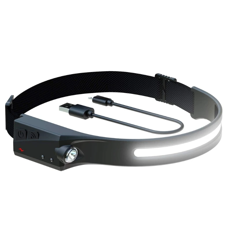 

LED Headlamp Flashlights with All Perspectives Induction 230° Illumination -Running,Camping,Outdoor Headlight