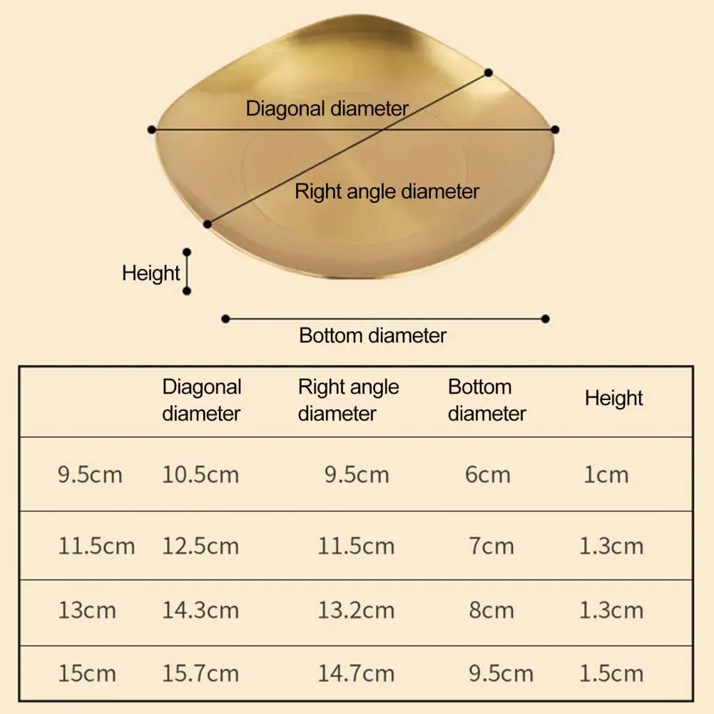 Блюдо с косточками и вертушкой из нержавеющей стали 304 зеркальная полированная