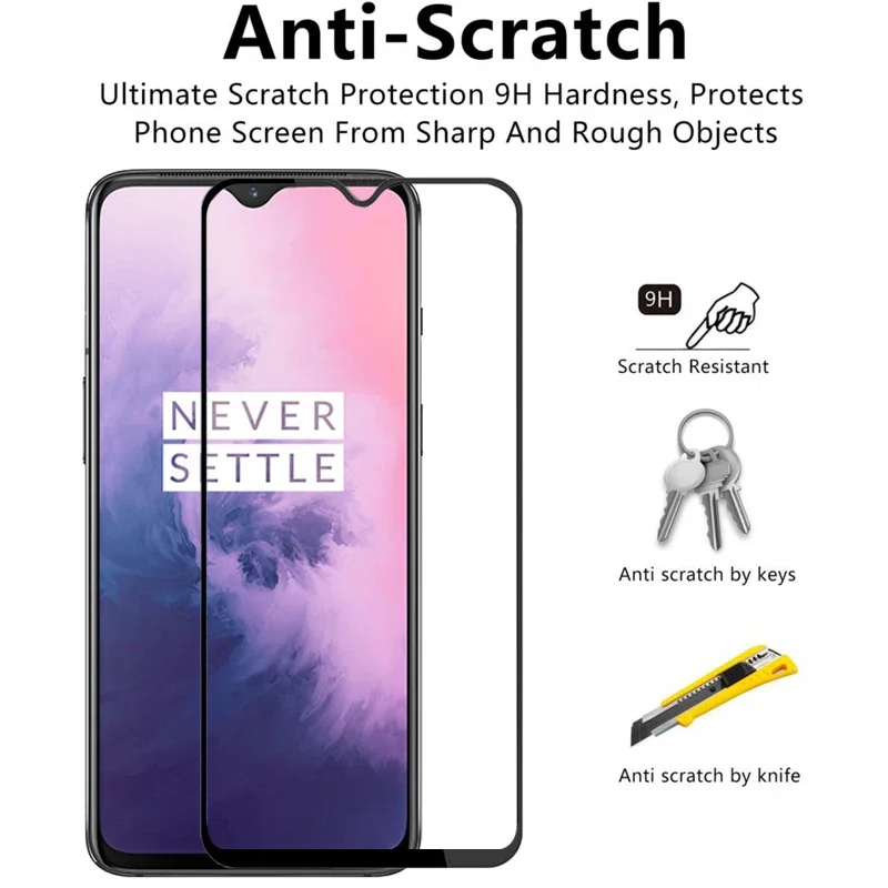 Защитное закаленное стекло для oneplus 7 защитная пленка экрана one plus oneplus7 6.41 omeplus oneplu