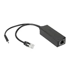 802.3af Micro USB Активный сплиттер PoE Мощность Over Ethernet 48V до 5V 2.4A для планшета Dropcam или Raspberry Pi