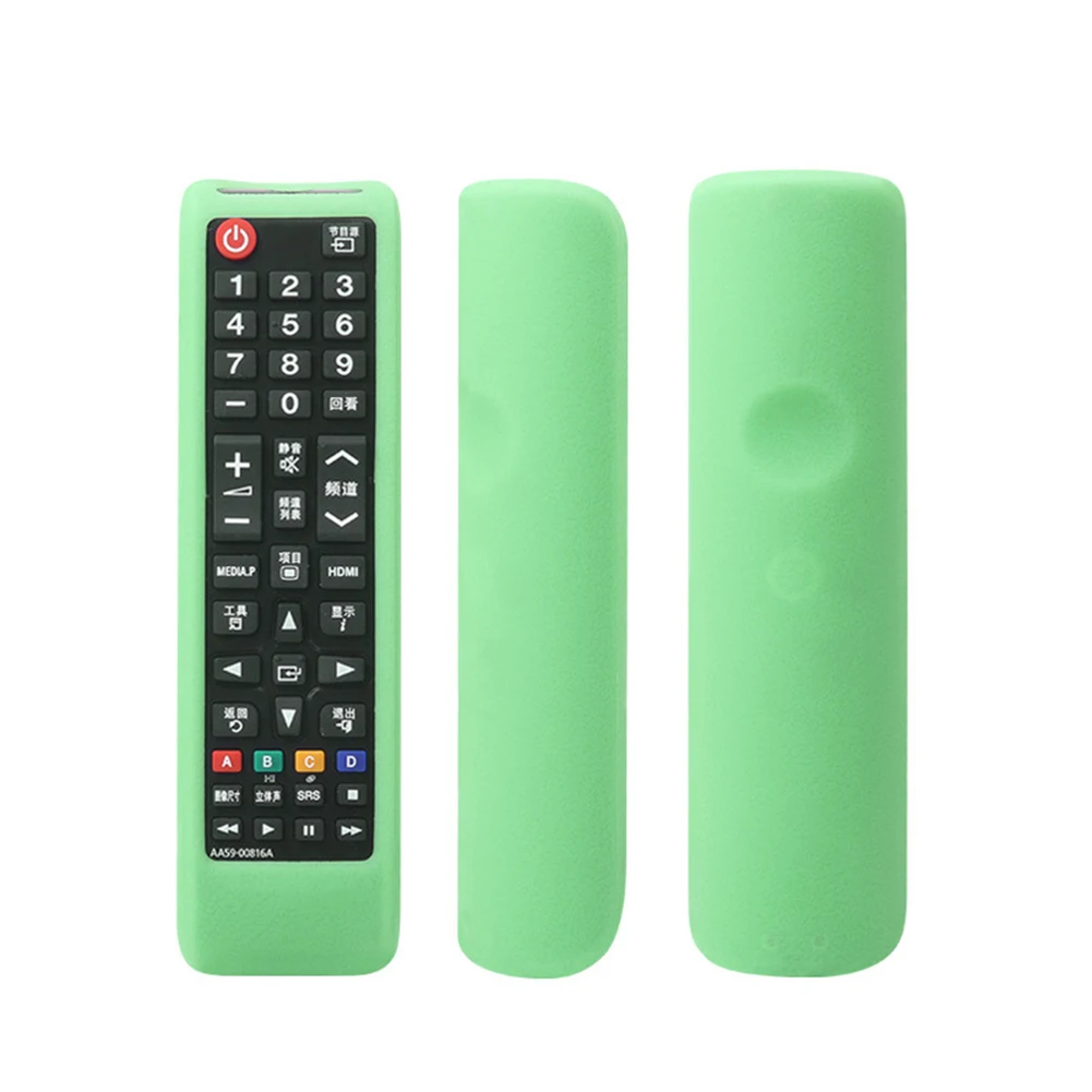 

TV Remote Control Cover Dustproof Soft Home Removable Protector Solid Silicone Protective Case Durable Anti Slip For Samsung