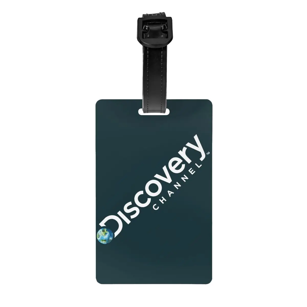 

Custom Discovery Channel Luggage Tag With Name Card Television Show Privacy Cover ID Label for Travel Bag Suitcase