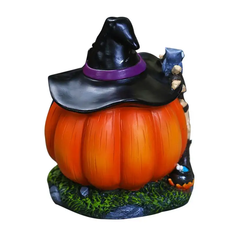 

Pumpkin Statue Halloween Outdoor Pumpkin Decorations For Porch Luminous Jack-o-Lanterns Decor Pumpkin Lights Light Up Pumpkins