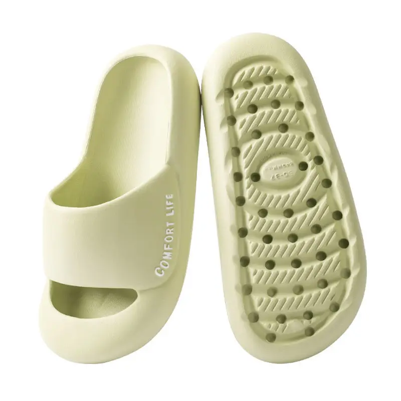 Women Thick Platform Slippers Summer Beach Eva Soft Sole Slide Men Sandals Casual Couple Indoor Bathroom Anti-Slip Shoes