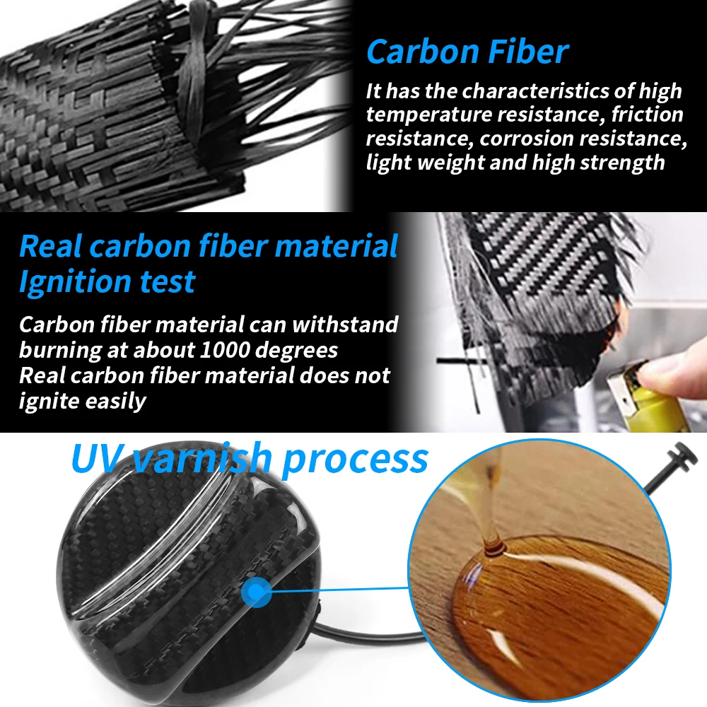 Автомобильная Модифицированная топливная крышка из углеродного волокна для bmw f30