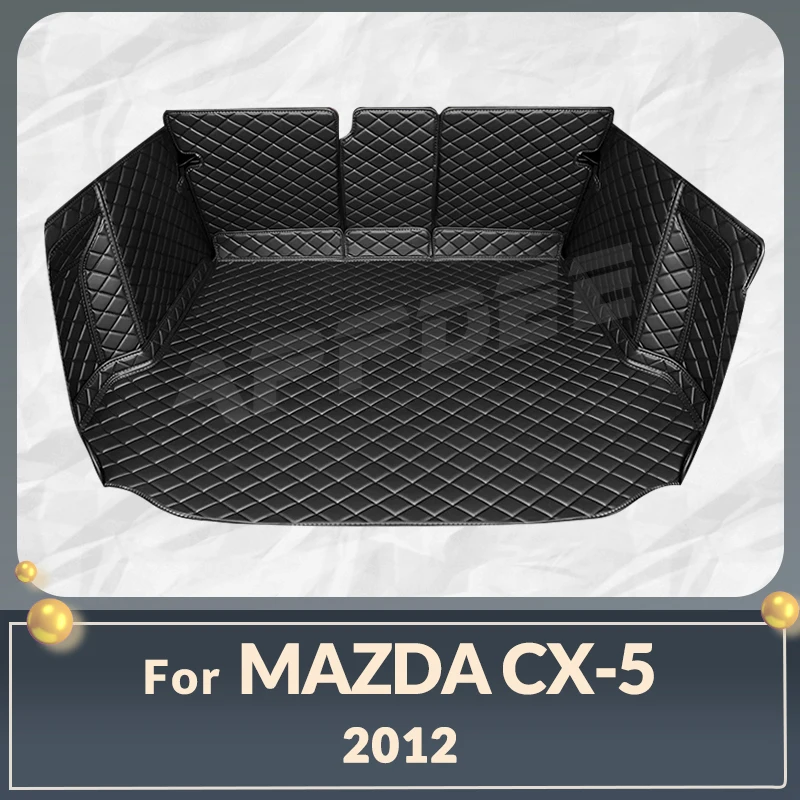 

Автомобильный коврик для багажника с полным покрытием для Mazda CX-5 2012, противогрязный чехол для багажника автомобиля, коврик, подкладка для груза, защитные аксессуары для интерьера