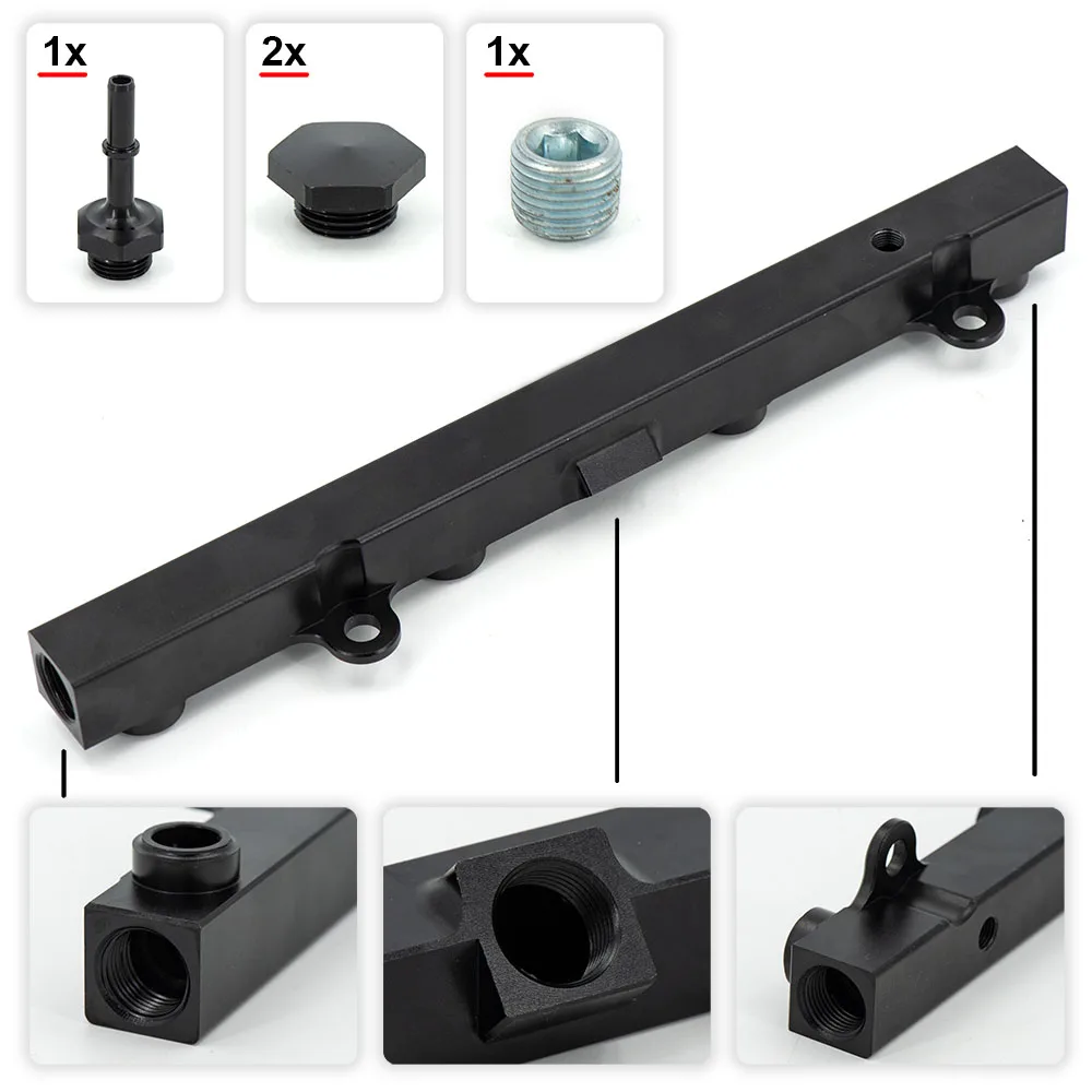 Бесплатная доставка алюминиевый комплект K SERIES Heavy FUEL RAIL топливная рейка с