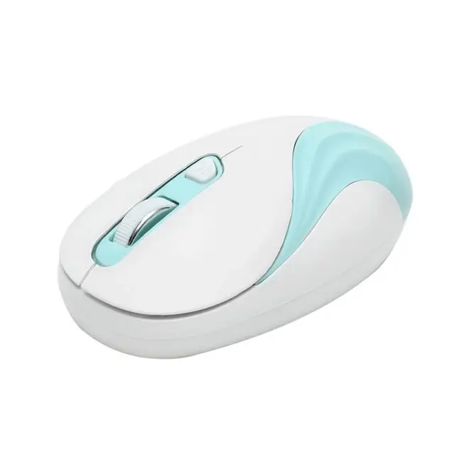 Stylish Anti-slip Roller Comfortable Grip Portable 2.4GHz Wireless Desktop PC Computer Mouse Gaming Accessories 6