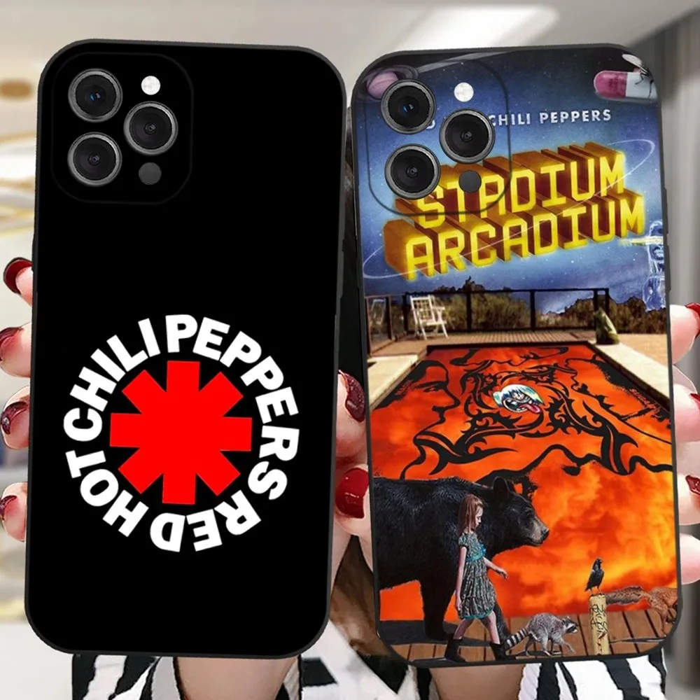 R-Red Hot Chili P-PeppersS RHCP чехол для телефона iPhone 16 15 14 13 12 11 Plus Pro Max XR XS X 7 8 SE Mini силиконовый