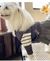Japan And South Korea Jk British Design Skirt Cardigan Suit Brand Girl Dog Clothes Warm