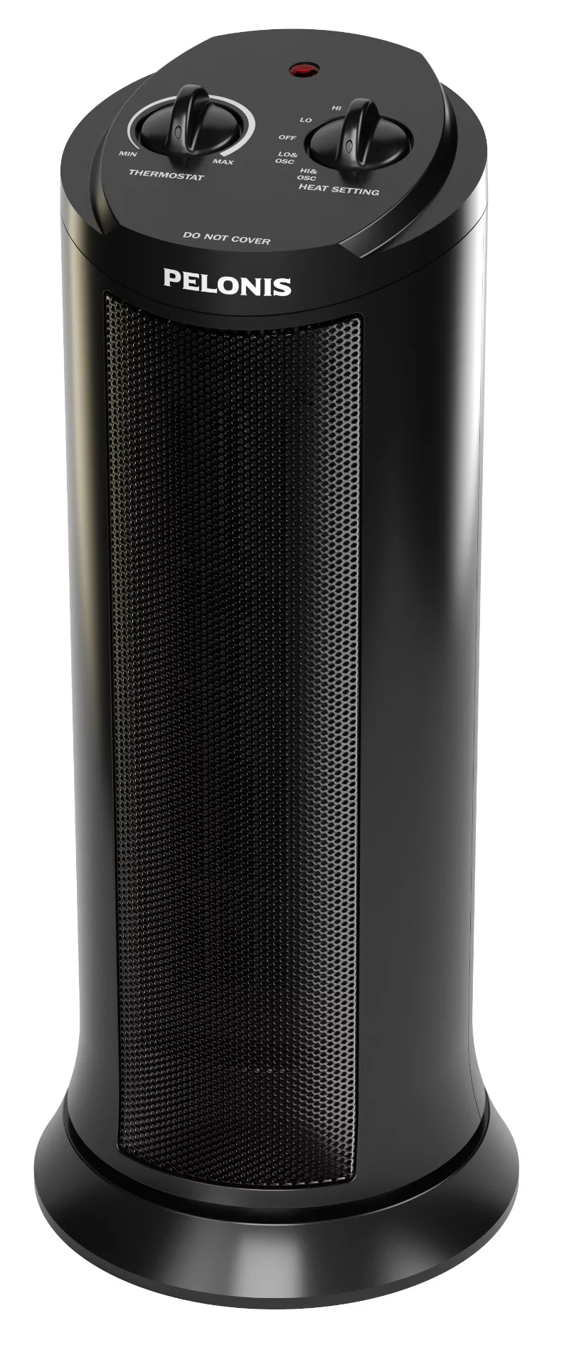 

Pelonis 17" 1500W Ceramic Tower Space Heater, NTH15-17L, Black