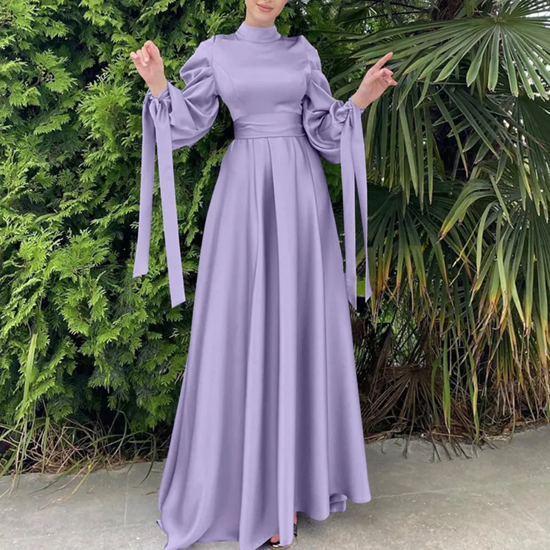 

Morocco Dress Women Muslim Abaya Loose Abayas Hijab Dubai Largos Turkey Islam Kaftan Robe Muslim Women's Dress