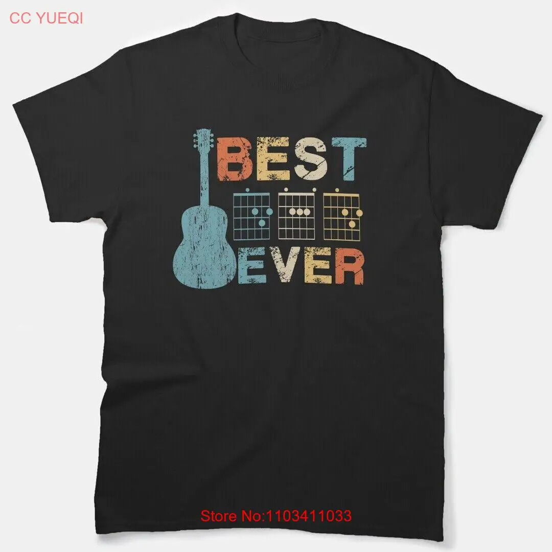 Лучшие Аккорды для гитары &quotпапа&quot музыкант FunnyVintage футболка S-5XL
