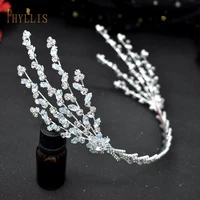 a391 crystal headband bridal headpiece wedding hair jewelry sparkly zircon bride headpiece princess headdress party jewelry