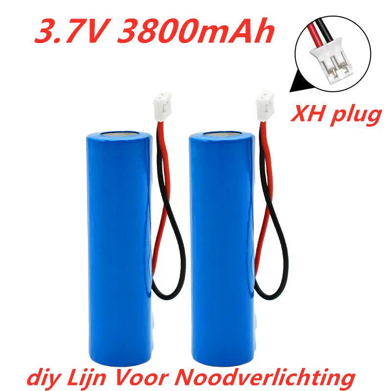 

100% Originele 3.7V 3800mAh Li-Ion Oplaadbare Batterij 18650 Batterij Vervanging Noodverlichting DIY Lijn Elektrisch Gereedschap