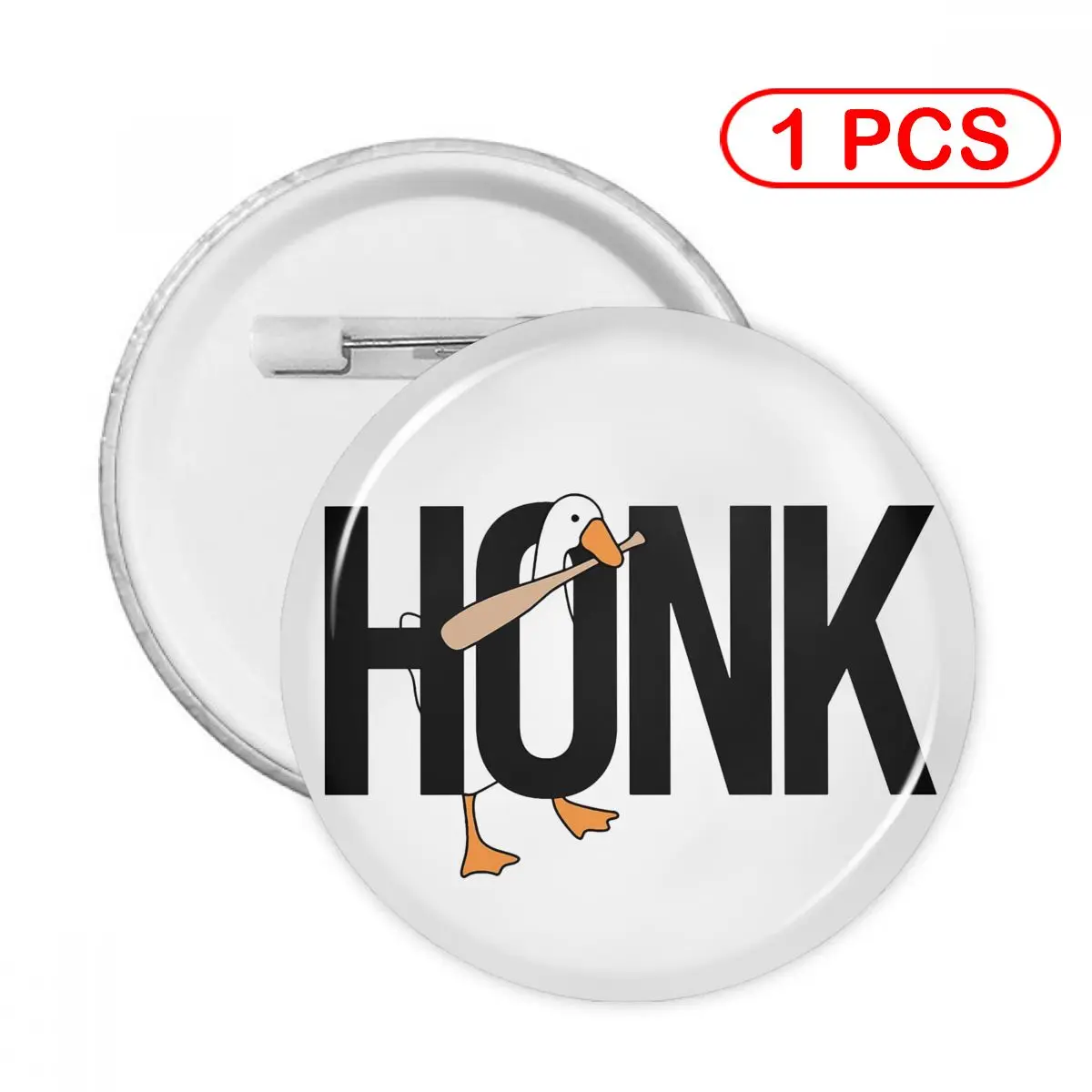 

Untitled Goose Soft Button Pin Clothes Brooch Creative Pins Jewelry Decor Cute Badge Cool Honk Women Child Lapel
