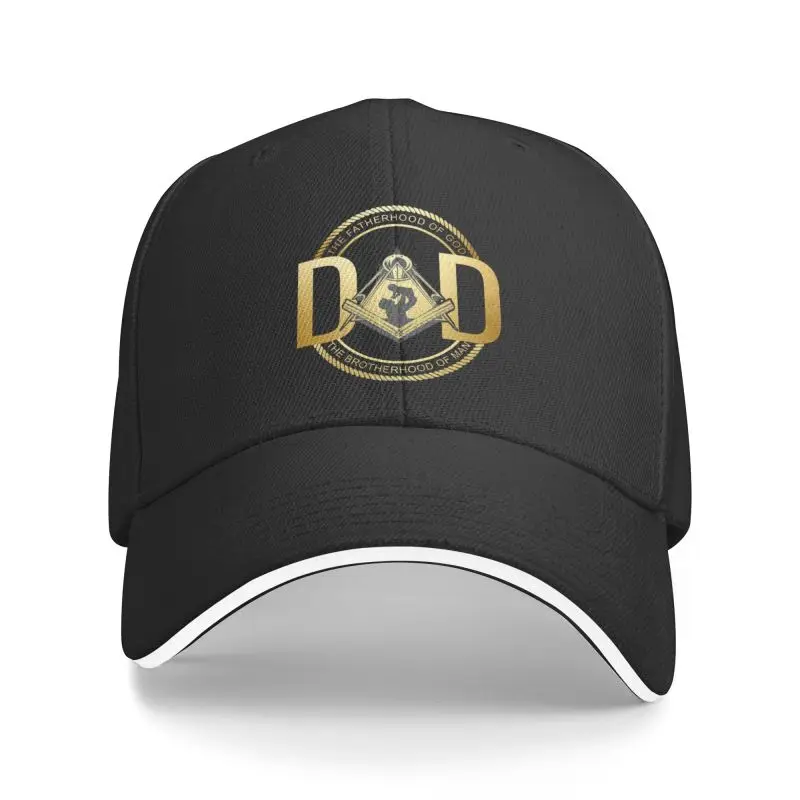 

New Punk Masonic Dad Freemasonry Baseball Cap Women Men Adjustable Father's Day Freemason Dad Hat Performance 1
