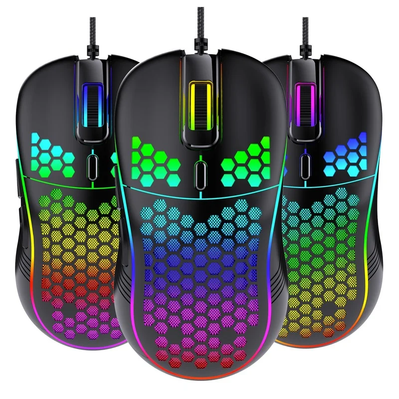 

Dongdong Mouse Wired Mechanical Game Game Mouse Macro Definition Glare Mouse