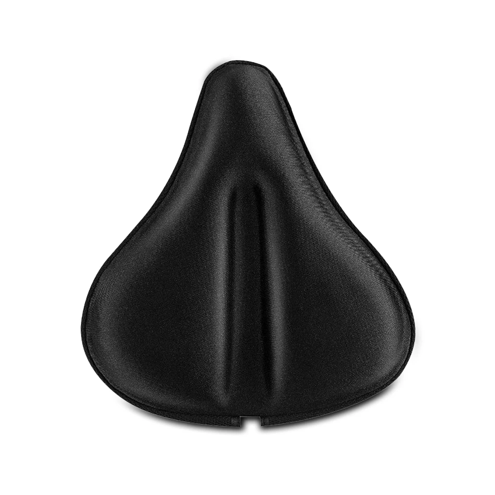 

Exercise Bike Seat Gel Cushion Cover Large Wide Bicycle Saddle Pad Ergonomic design Cycling Riding Accessories Part
