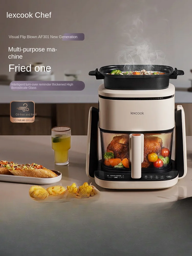Новое поступление бытовая многофункциональная фритюрница с видимым покрытием