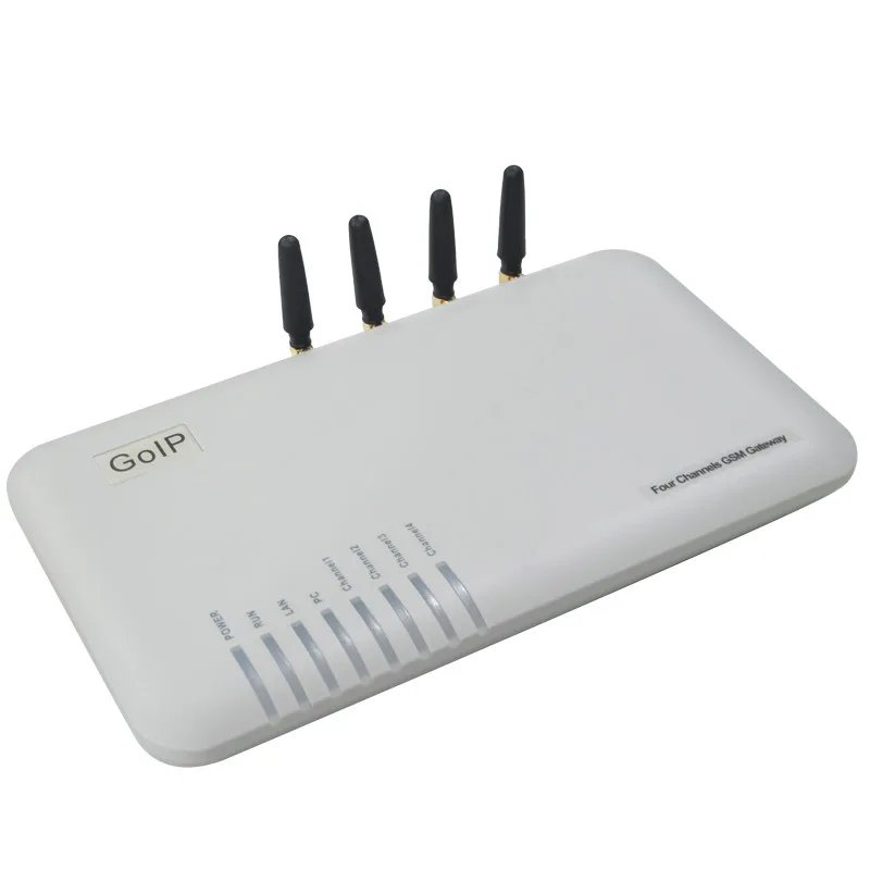 

4 канала GOIP / GSM VOIP SIP шлюзы, Поддержка VPN и IMEI change & SMS,4 GSM-чипа GOIP4