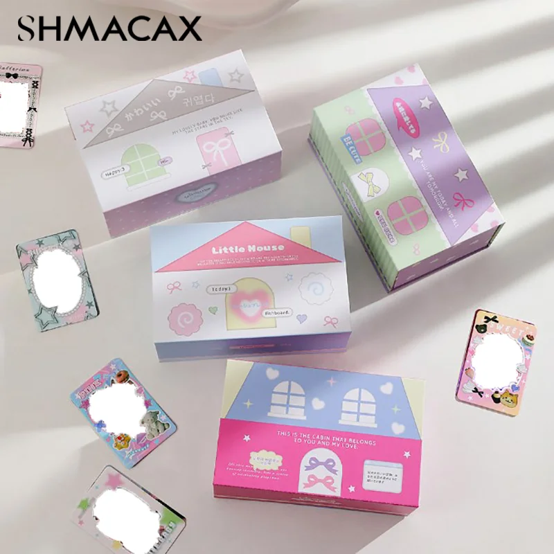 Kawaii 3-дюймовая Фотокарта Kpop Home Series Коллекционная Коробка Для Хранения Маленький