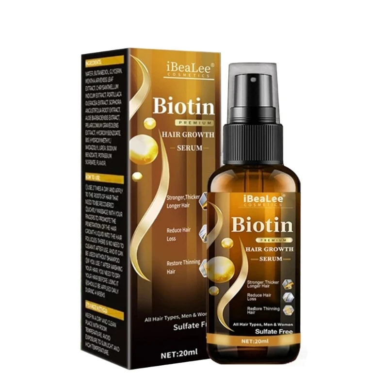 

0.7oz Hair Growth Oil for Strong Hair Stop Thinning & Hair Loss Drop Shipping