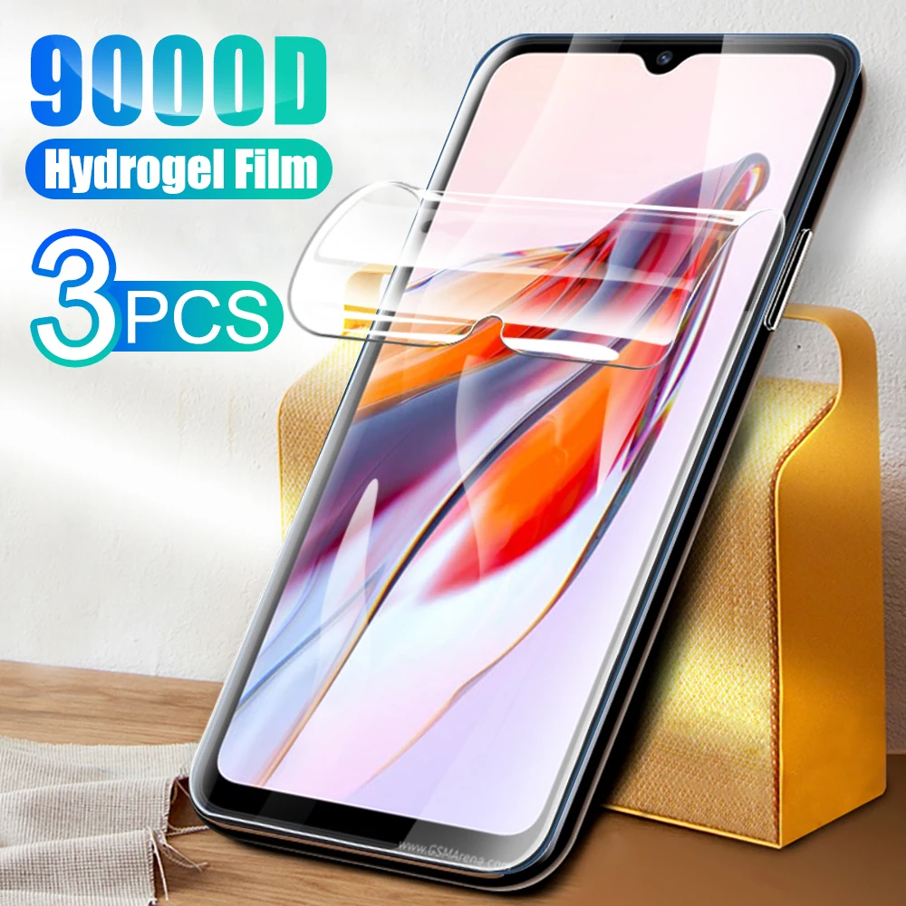 

3pcs Hydrogel Film For Xiaomi Redmi 12C HD Full Cover Screen Protective Soft Films For Xiaomi Redmi 12 C C12 Redmi12C 6.71inch