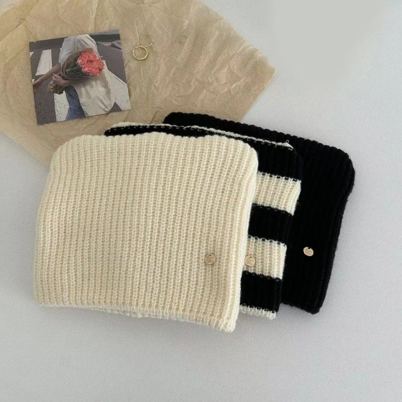 Взрослая вязаная шапка с кошачьими ушками для девочек-подростков женская