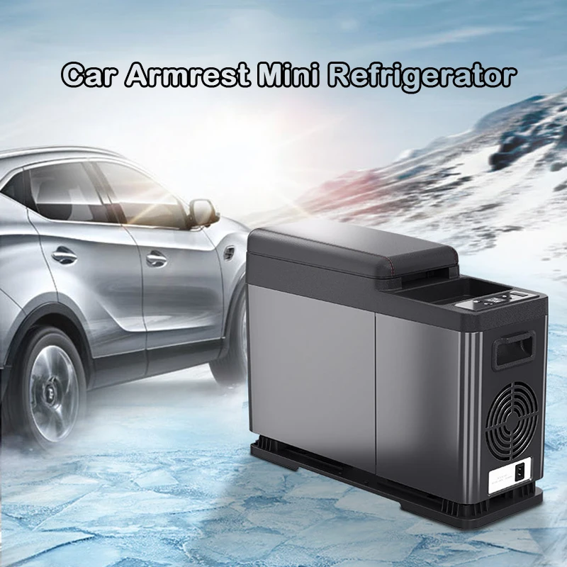 Автомобильный подлокотник Alpicool 8L мини-холодильник портативный охладитель