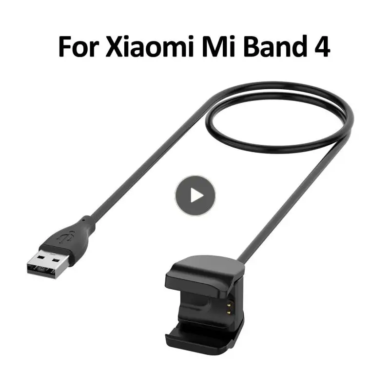 

0.3/1m USB Bracelet Charging Cable TPE Fixed Material Durable Charging Cable Adapter For Mi Band 4 2021 New