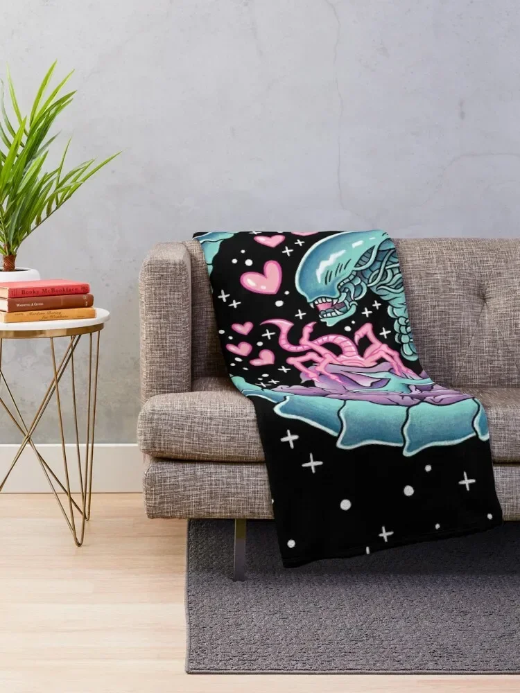 Летнее одеяло Xenomorph с яйцами универсальные модные одеяла для диванов