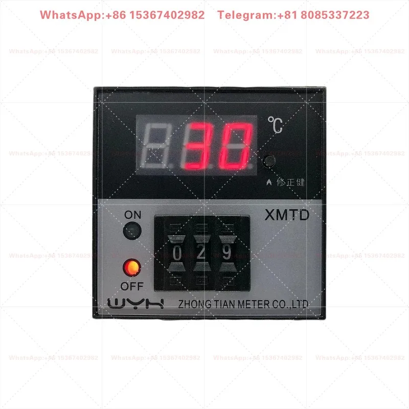 Фото Цифровой контроллер температуры XMTD-2001 с регулируемой допускаемой погрешностью температуры, точным и стабильным контролем температуры №1