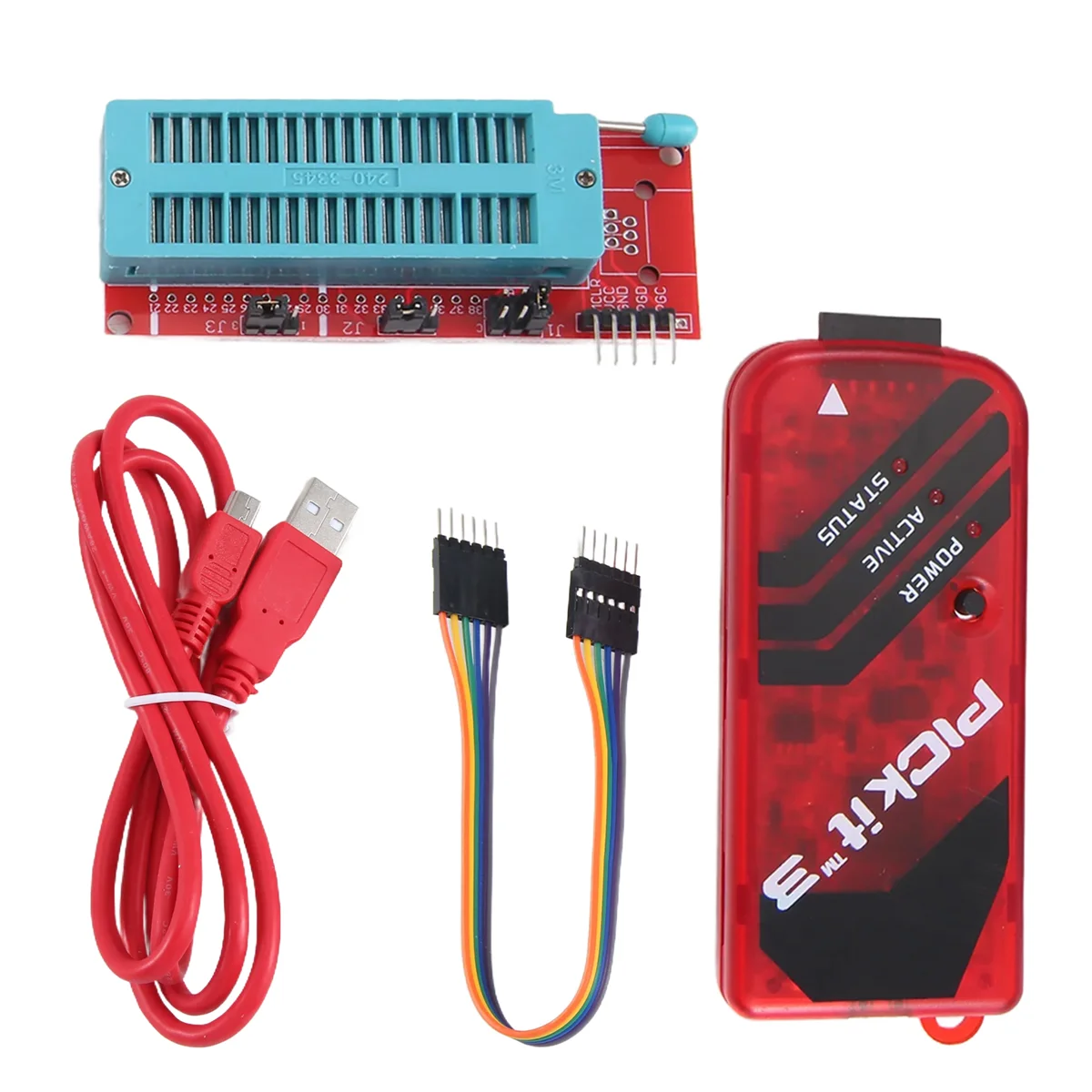 PICKIT3 Programmer Universal PIC ICD2 PICKit 2 PICKIT 3 Programming Adapter Seat