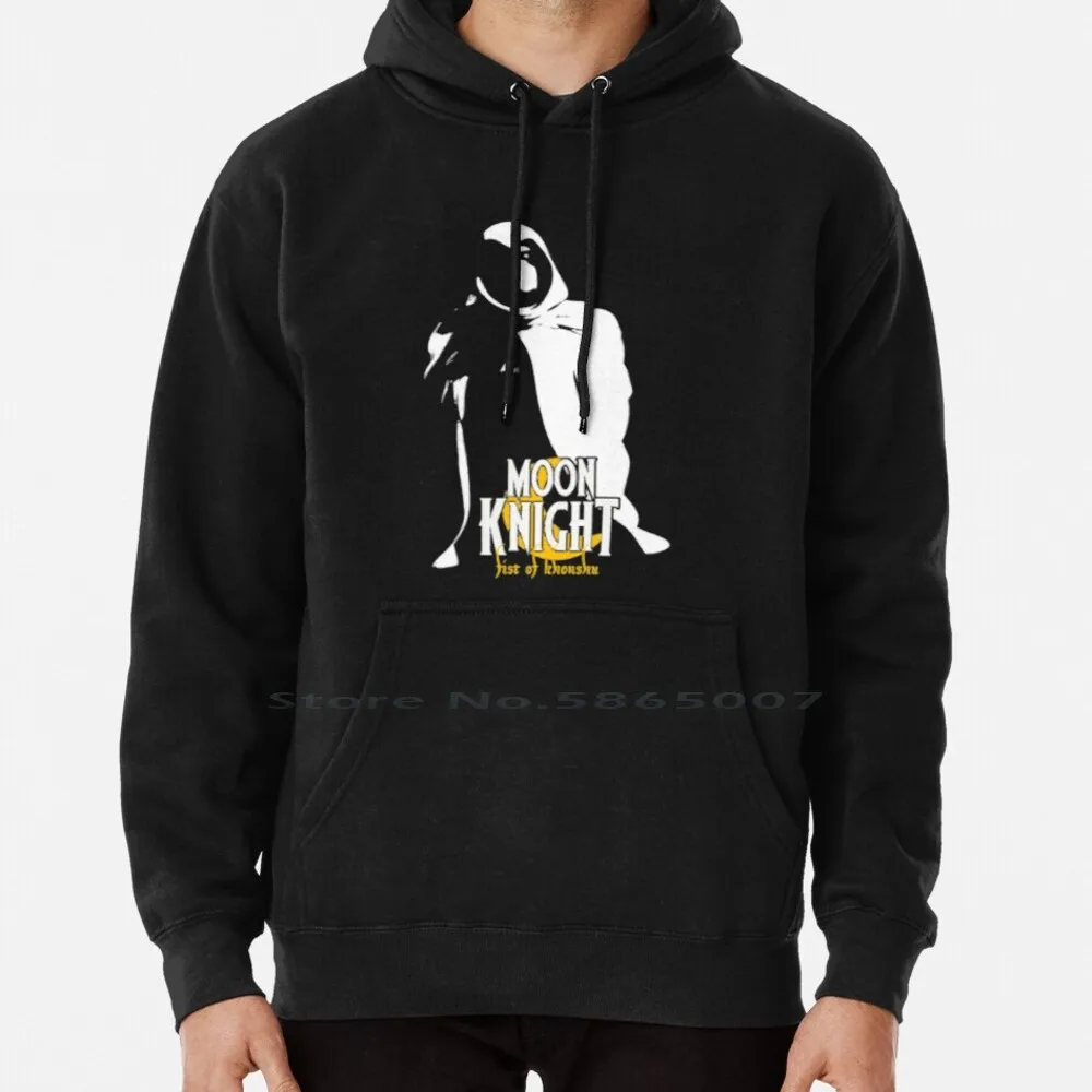 

Night Moon Knight Fist Of Khonshu Funny Legends Hoodie Sweater 6xl Cotton Comics Netflix Punisher America Captain Jones Fantasy