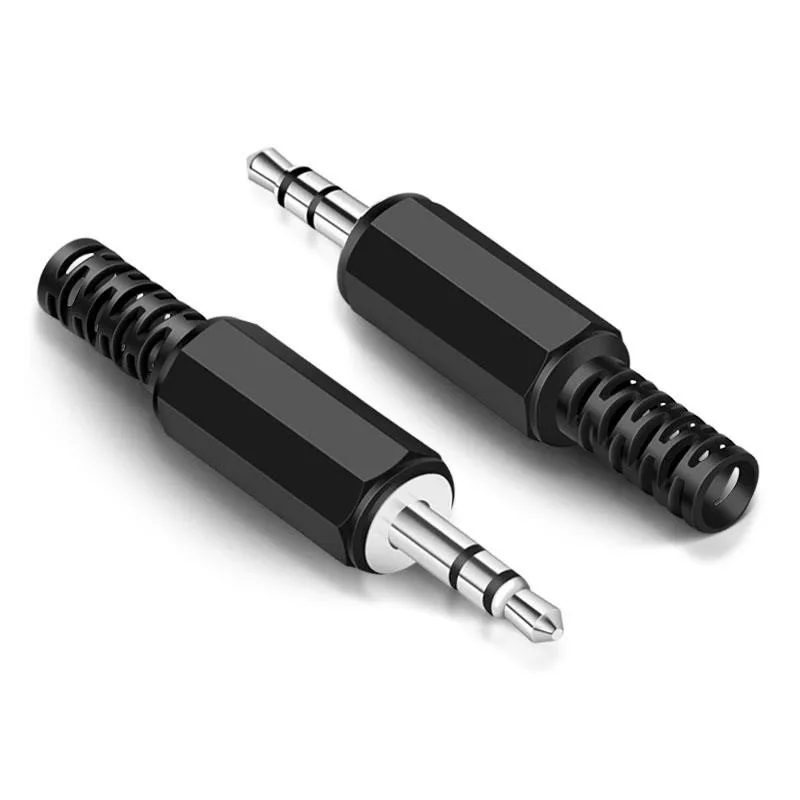 

Double channel stereo 3.5 3.5 double channel plug 3.5 mm earphone plug the audio plug plug weld line