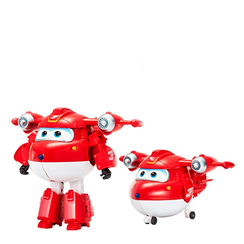 

Super Wings 5 Inches Transforming Jett Dizzy Donnie Deformation Airplane Robot Action Figures Transformation Animation Kid Toys