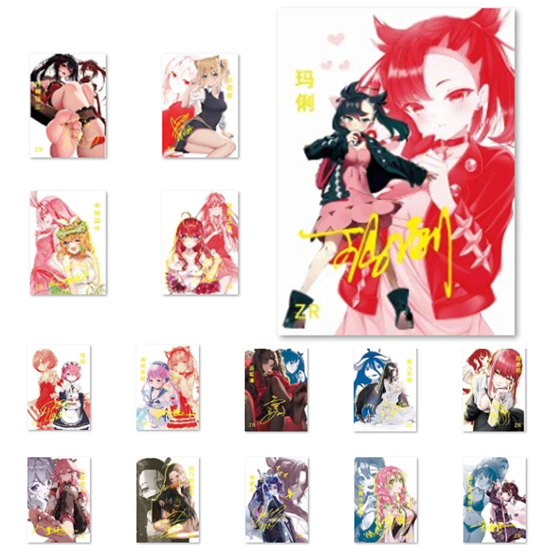 

Goddess Card Uta Yamanaka Ino Marnie ZR DIY Homemade Bronzing Flash Card Christmas Birthday Gift Game Toys Collection Card