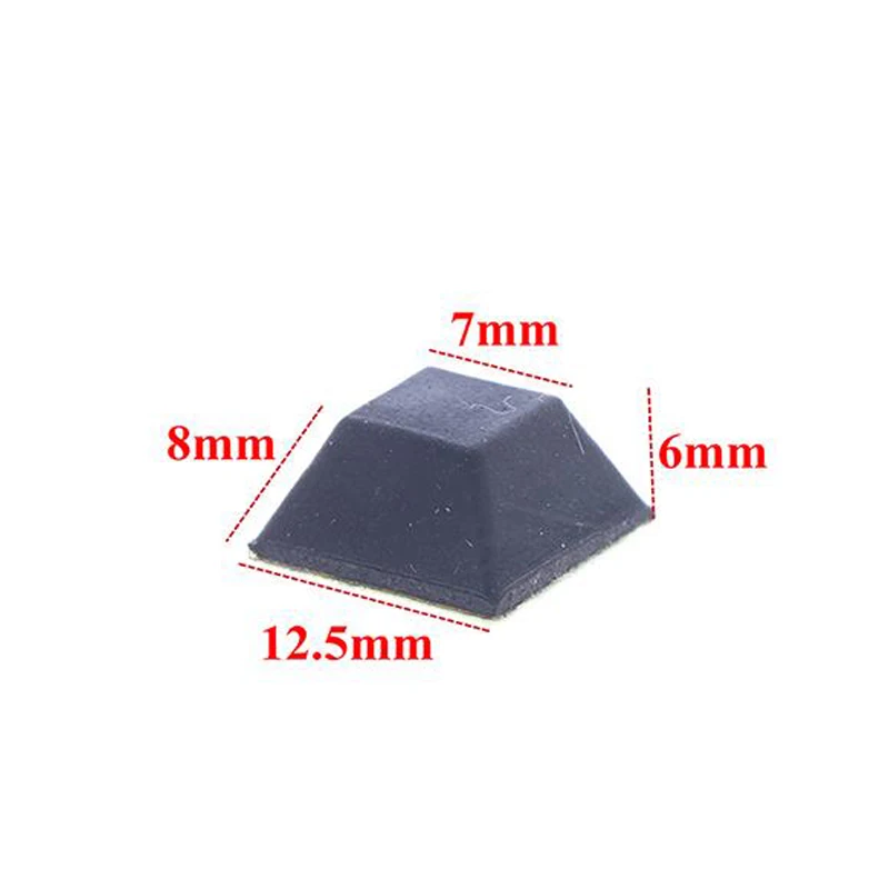 

40 шт., черные резиновые ножки ZLinKJ