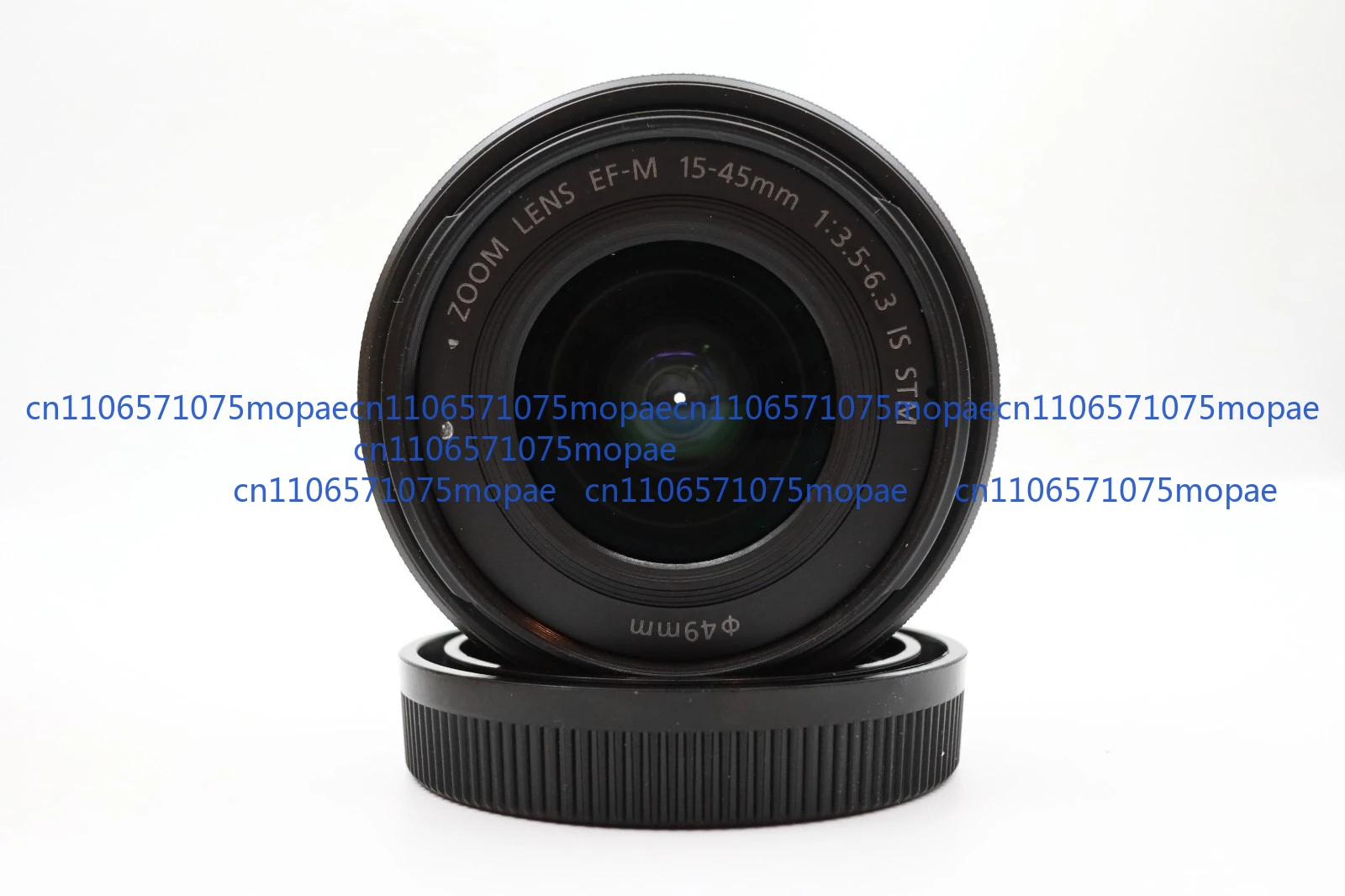 Фото Б/у 95% новый стандартный зум-объектив Canon EF-M 15-45 мм f/3,5-6,3 IS STM — графит №3