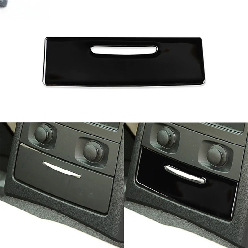 

For Bmw 3 Series 2005-2012 e90 e92 Piano Black Rear Air Outlet Lower Plastic Cover Car Interior Decoration Accessoriers Sticker